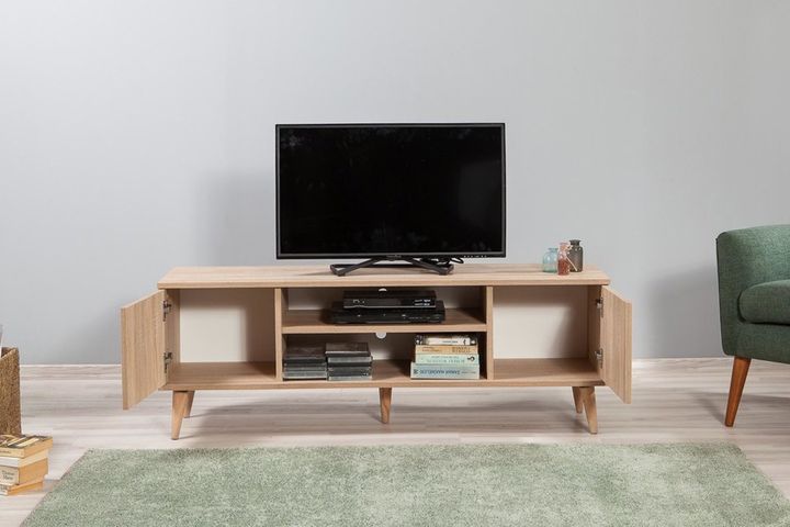 Truva Fresh TV Unit, 140 cm, Light Wood
