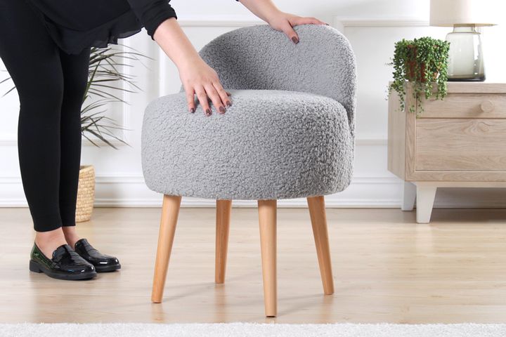 Rufmee Poef, Lichtgrijs