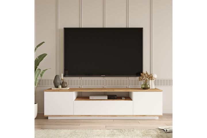 Future TV Unit, 180 cm, White