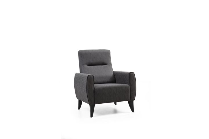 Alcoon Hoekbank en Fauteuil, Donkergrijs