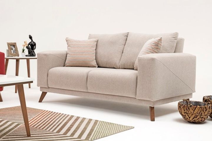 Lego 2-Zitsbank, Creme