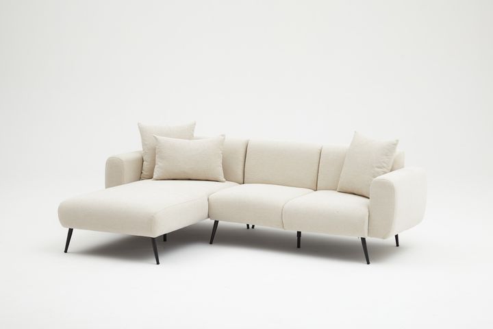 Side Hoekbank, Creme