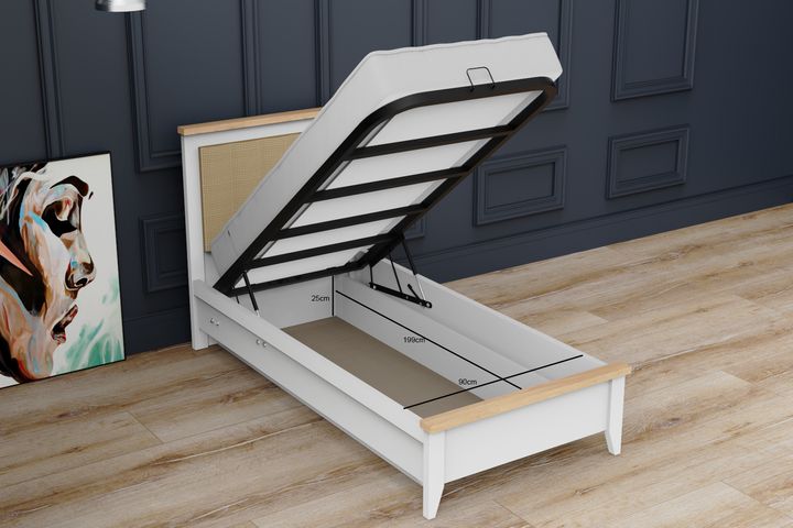 Lora Bedframe, 90x190 cm