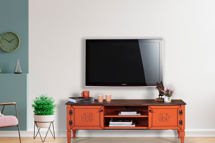 Aller TV-Lowboard, Orange