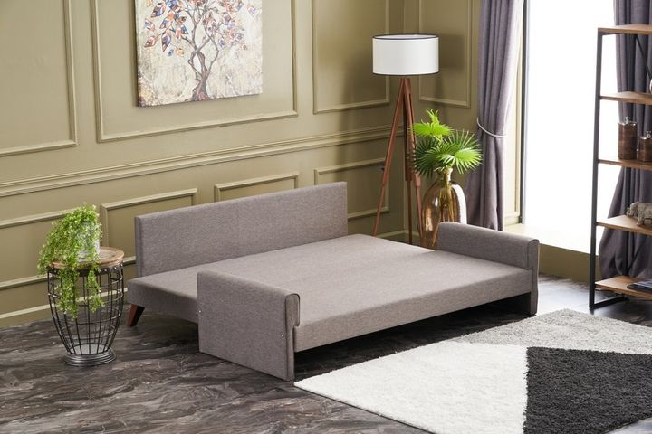 Bella Soft Slaapbank, Bruin