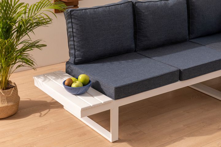 Lyra Tuinhoekbank, Donkerblauw