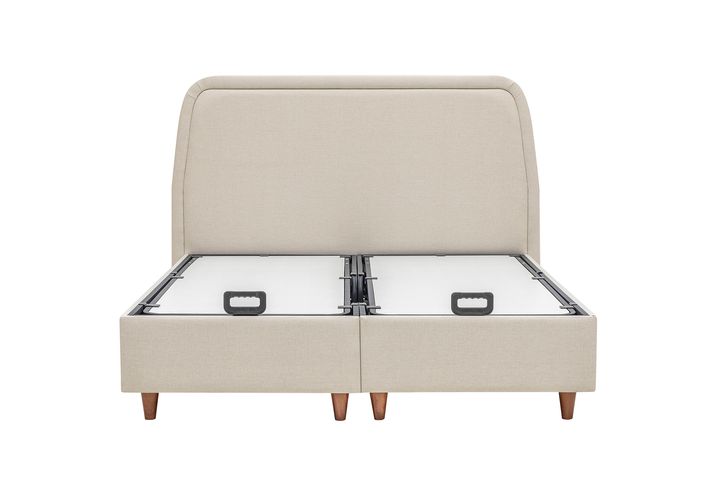 Luna Arche Boxspring Set, 160x200 cm, Creme
