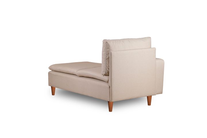 Pafu Lungo Chaise Longue, Creme
