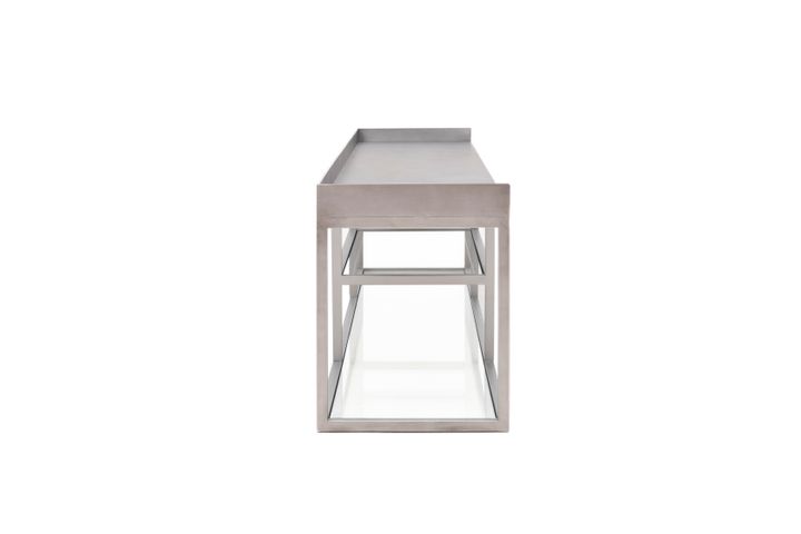 Lola Tv-Meubel, Zilver, 180 Cm
