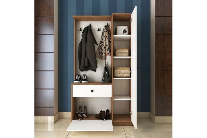 Ähre Schoenenkast, Wit