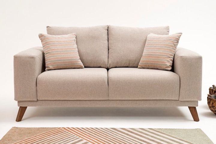 Lego 2-Zitsbank, Creme