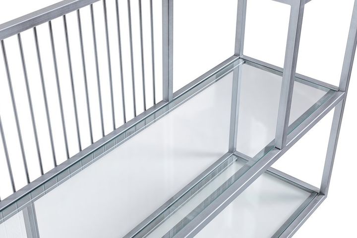 Lola Boekenrek, 120 cm, Zilver