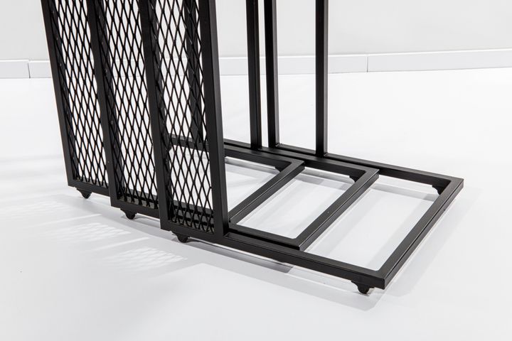 Valencia Bijzettafel Set, 3-Dlg, Marmer Patroon