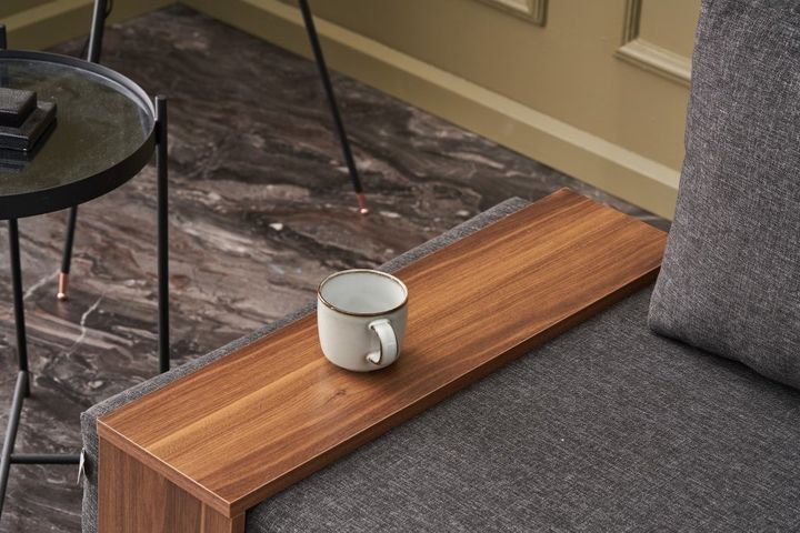 Fly Fauteuil, Rechts, Antraciet