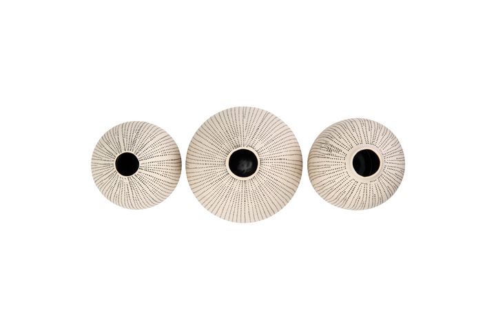 Warm Design Boniface Vazen Set, 3-delig, Bruin