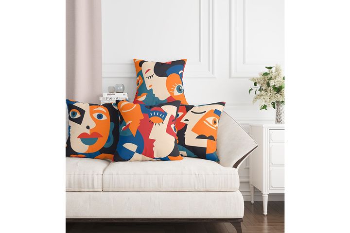 Picasso Stijl Kussensloopset, 4-delig