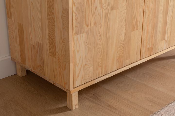 Ranch Houten Kledingkast met 2 Deuren