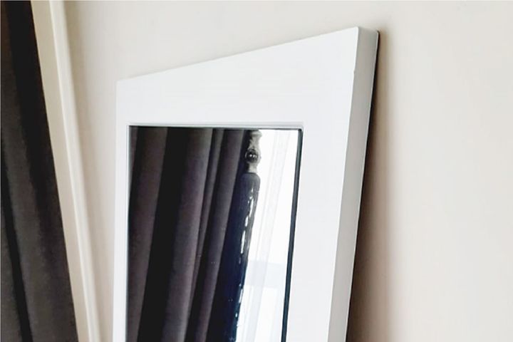 Anais Full Length Mirror, 50 x 110 cm, White