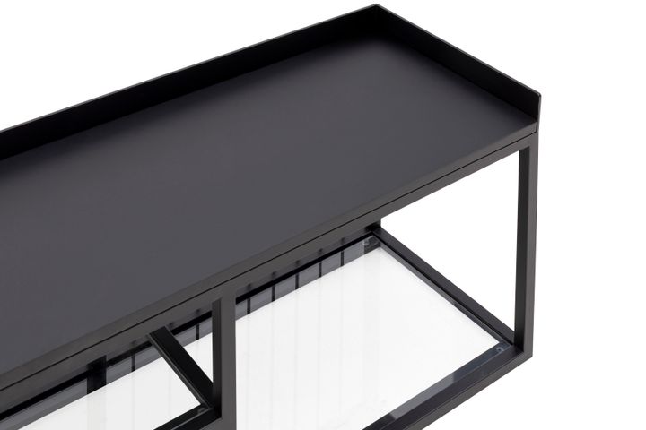 Lola Tv-Meubel, Zwart, 180 Cm