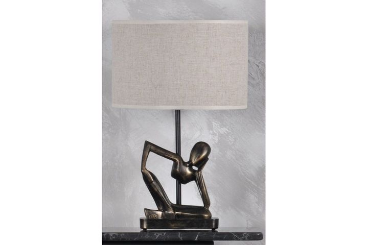 Yogi Table Lamp, Beige