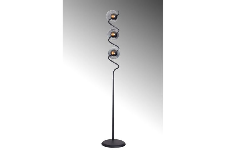 Nora Floor Lamp, 170 cm, Black