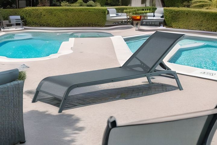 Palm Tuinligstoel, Antraciet