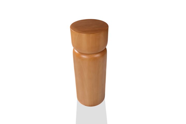 Tucas Home Uni̇q Bijzettafel Walnoot 60 Cm