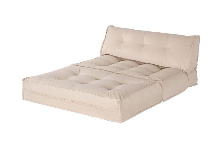 Mocca Opklapbare Slaapbank, Beige
