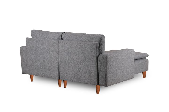 Pafu Lungo Mini-Hoekbank, Grijs