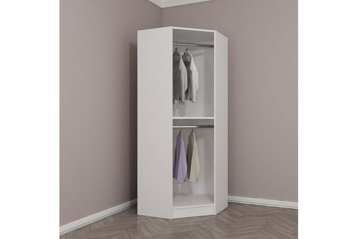 Medway Hoekkast met 1 Deur, Wit