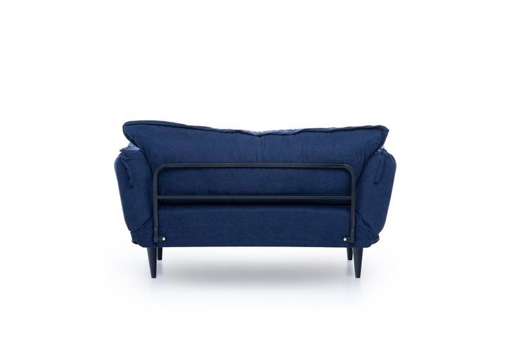 Futon Vino 2-Zitsbank, Donkerblauw
