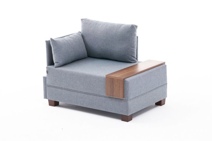 Fly Fauteuil, Links, Blauw