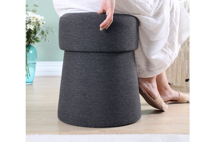 Beans Poef, Donkergrijs