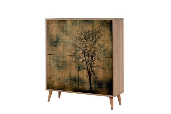 Multicabine Art Kast Houten Poten