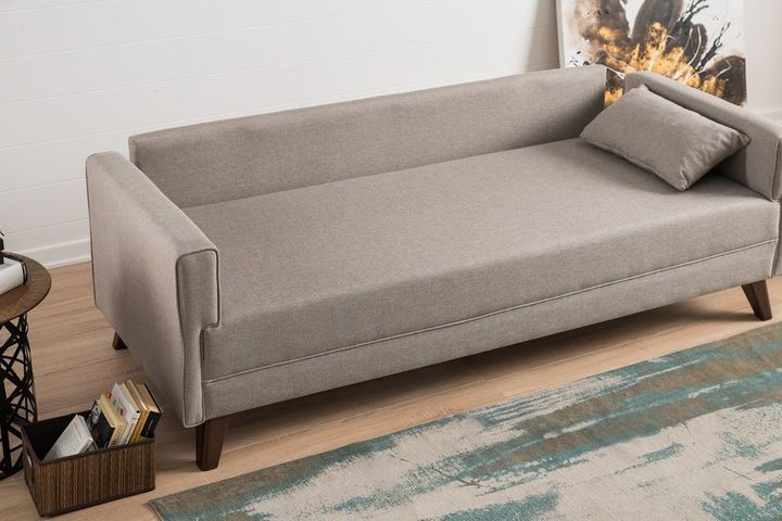 Bella Soft 3-Sitzer Sofa, Creme