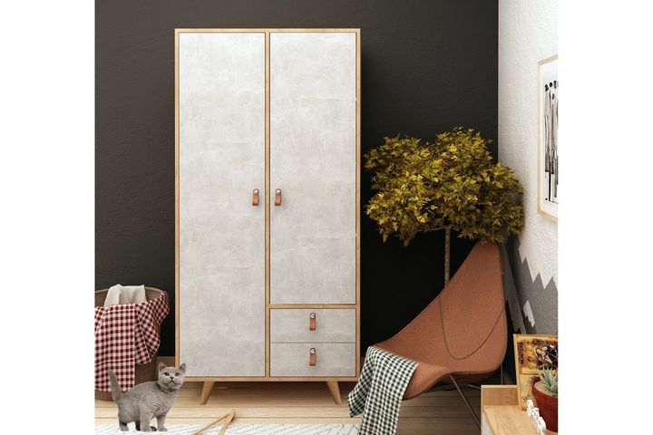 Suwon Kledingkast met 4 Deuren