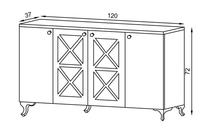Espio Multifunctioneel Dressoir,