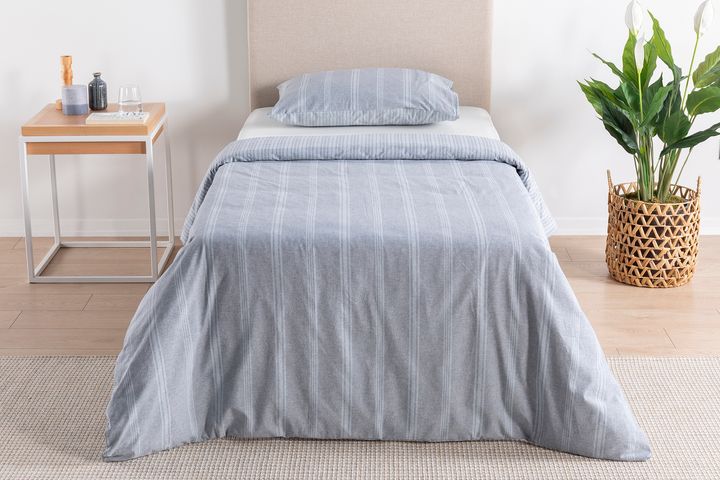 Luna Vega Duvet Cover Set, Single Size, Blue