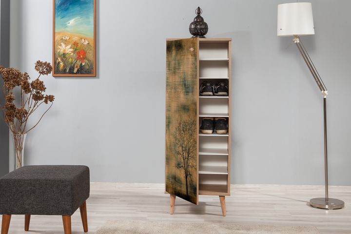 Ironbridge Boom Schoenenkast, Veelkleurig