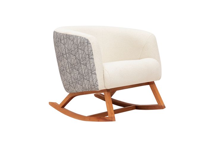Ricky Schommelstoel, Crème & Grijs