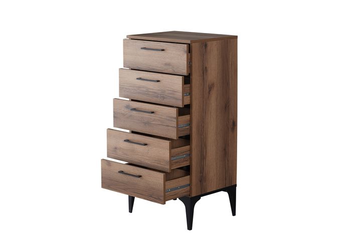 Lupo Hoge Ladekast met 5 Lades