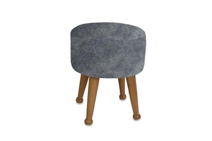 Asedia Maeve Schommelstoel, Grijs & Natuurlijke Kleur