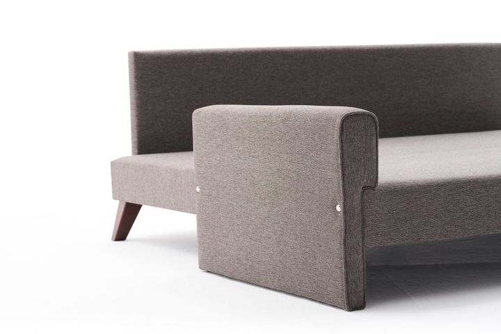 Bella Soft Slaapbank, Bruin