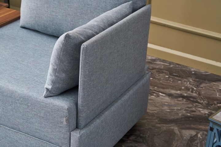 Fly Fauteuil, Rechts, Blauw