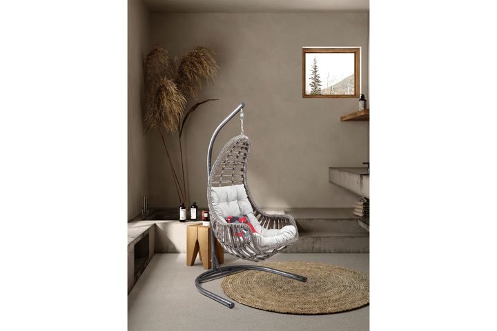 Capri Neisse Porch Swing, Grey