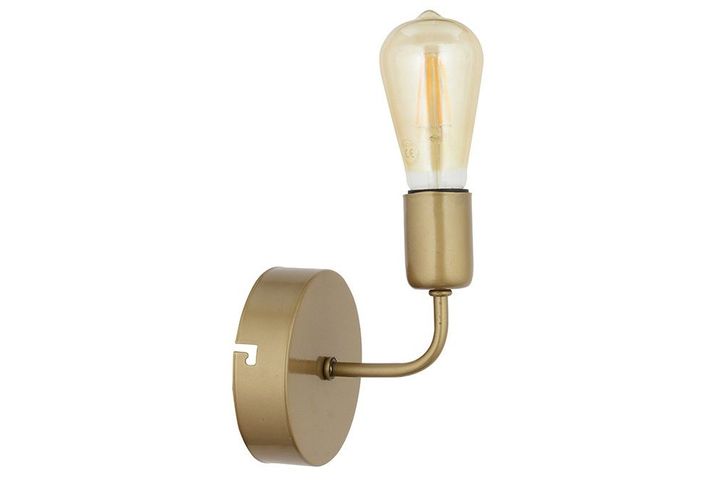 Apliqa Core Wandlamp, Mat Goud