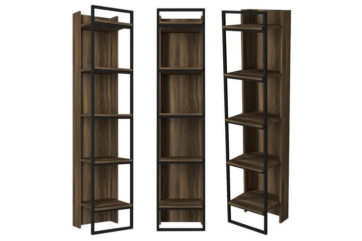Exclusive Kelvin Bookcase, Walnut