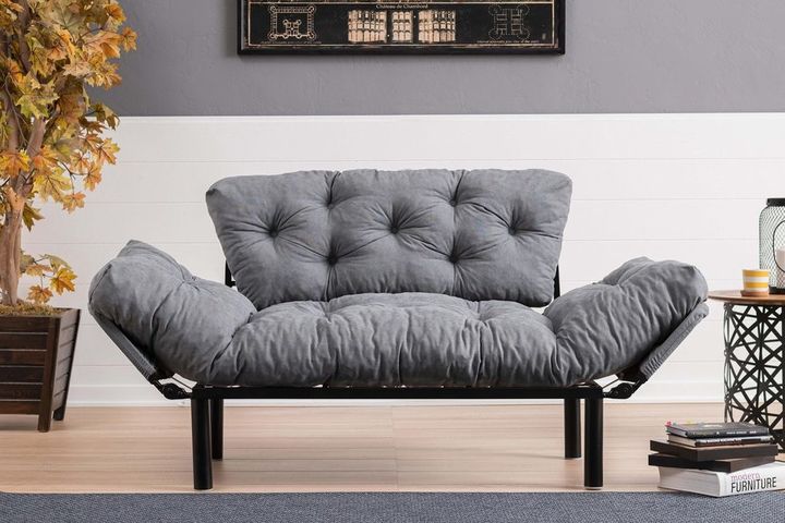 Pafu Nitta 2-Sitzer Sofa, Grau