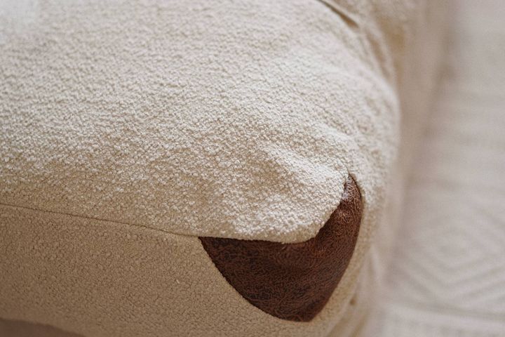 Junia Fold Opvouwbaar Vloerkussen, Creme