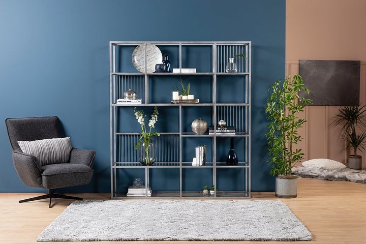 Lola Boekenrek, 160 cm, Zilver